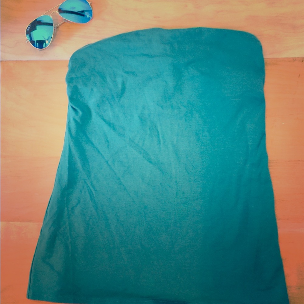 Victoria Secret Green Tube Top